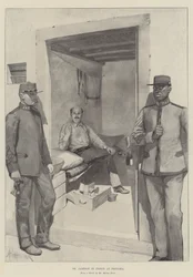 El Dr. Jameson en prisión en Pretoria